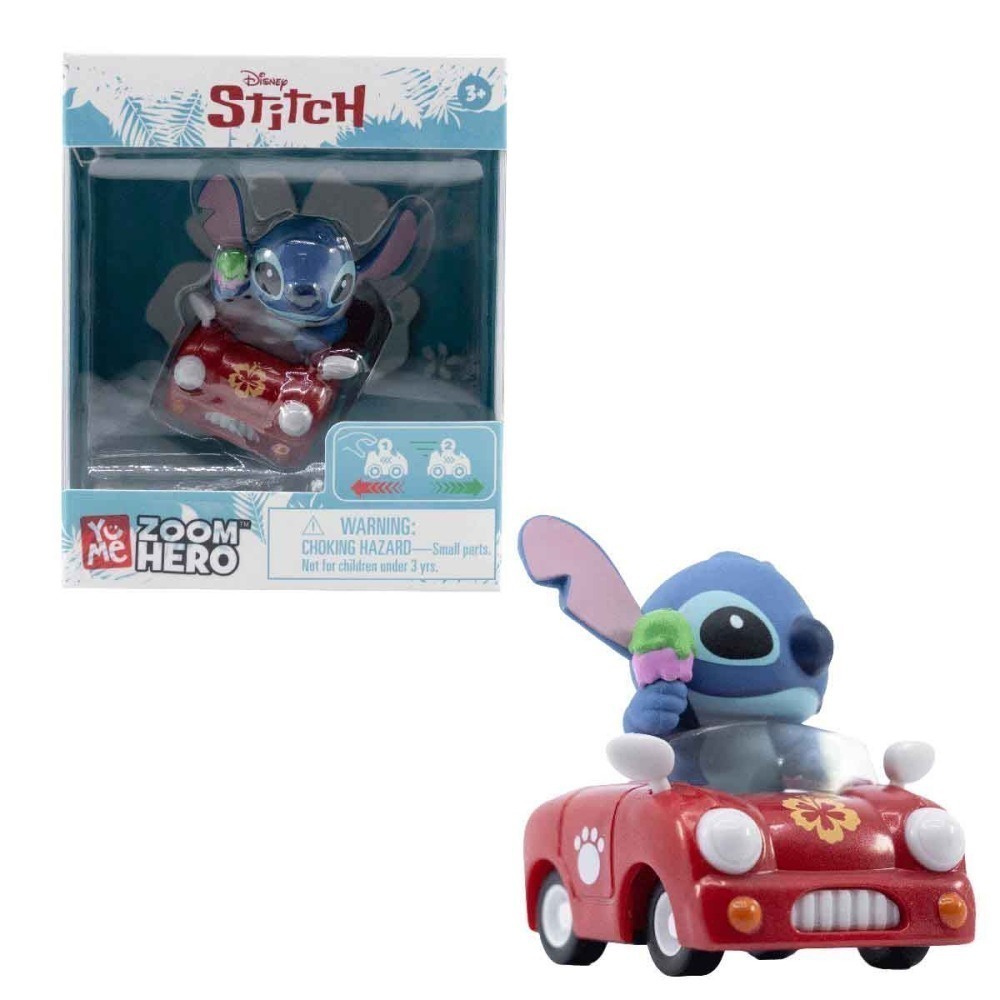 Carrinho Vermelho De Friccao Do Stitch - Stitch