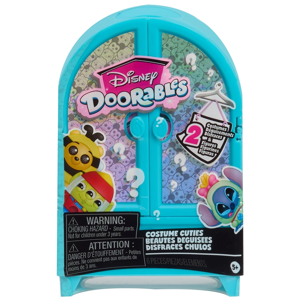 Doorables - 2 Bonecos Disney Surpresa Com Fantasia - Sunny