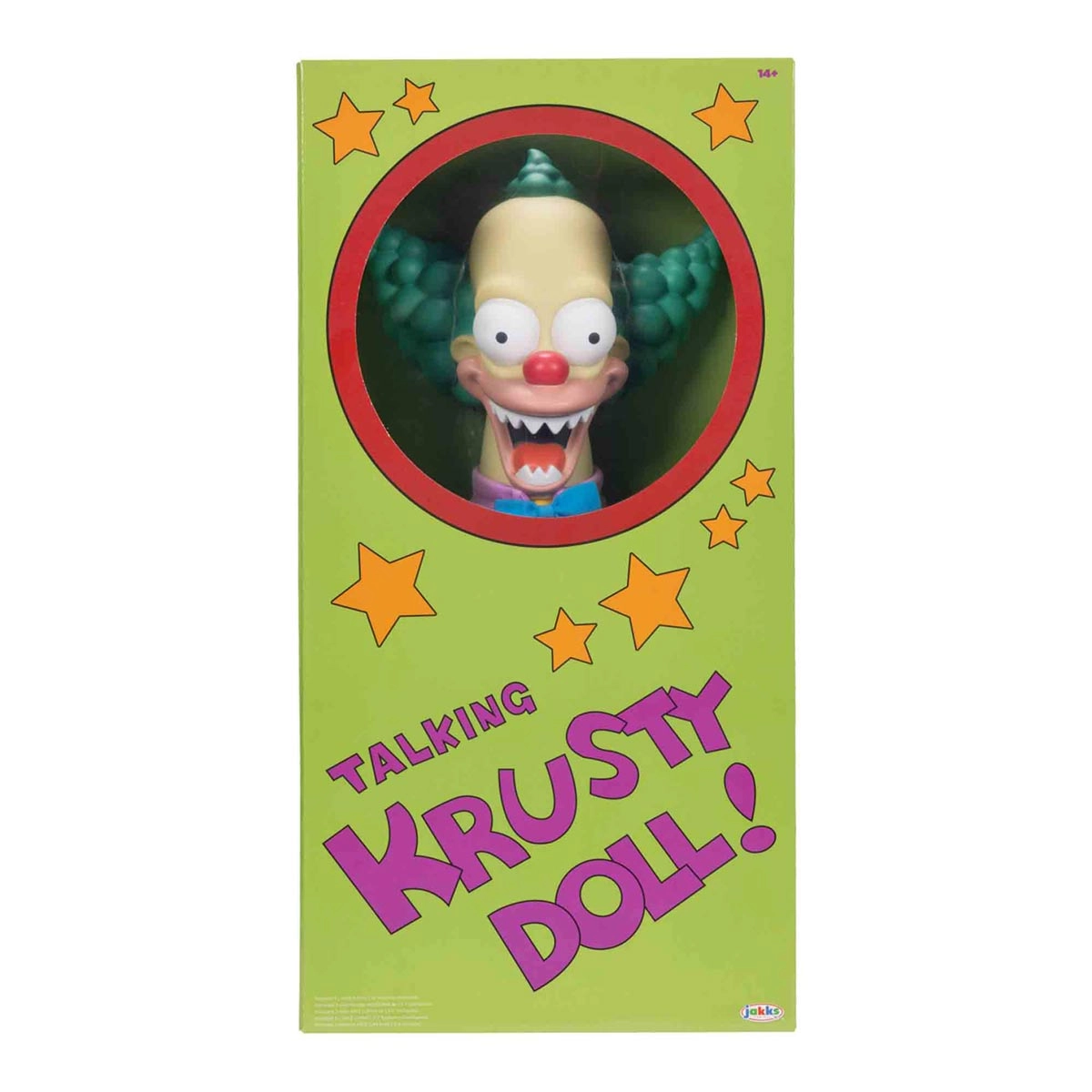 Pelúcia Interativa Krusty Com Som - Os Simpsons
