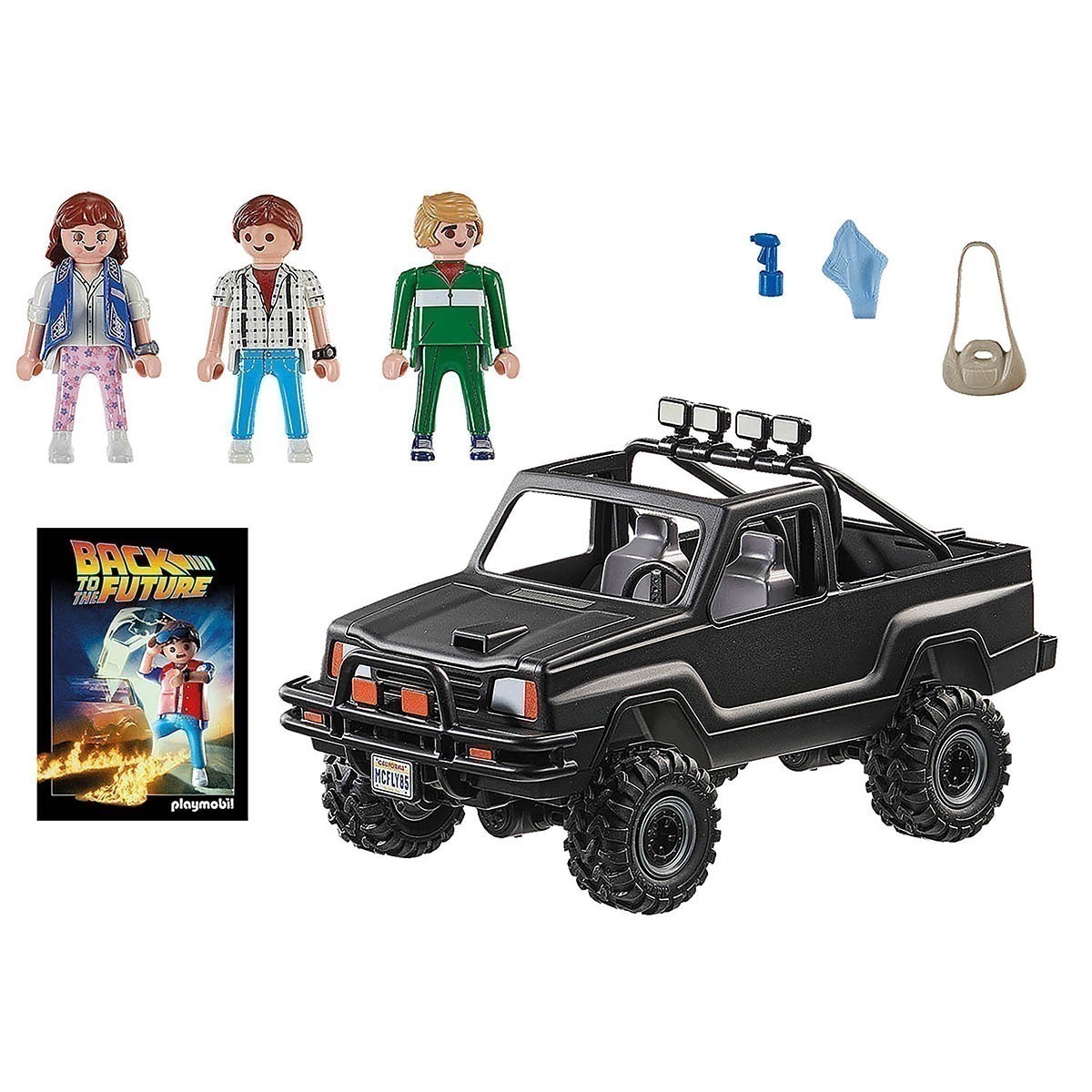 Playmobil - Pick-Up Marty Mcfly - De Volta Para O Futuro - 70633
