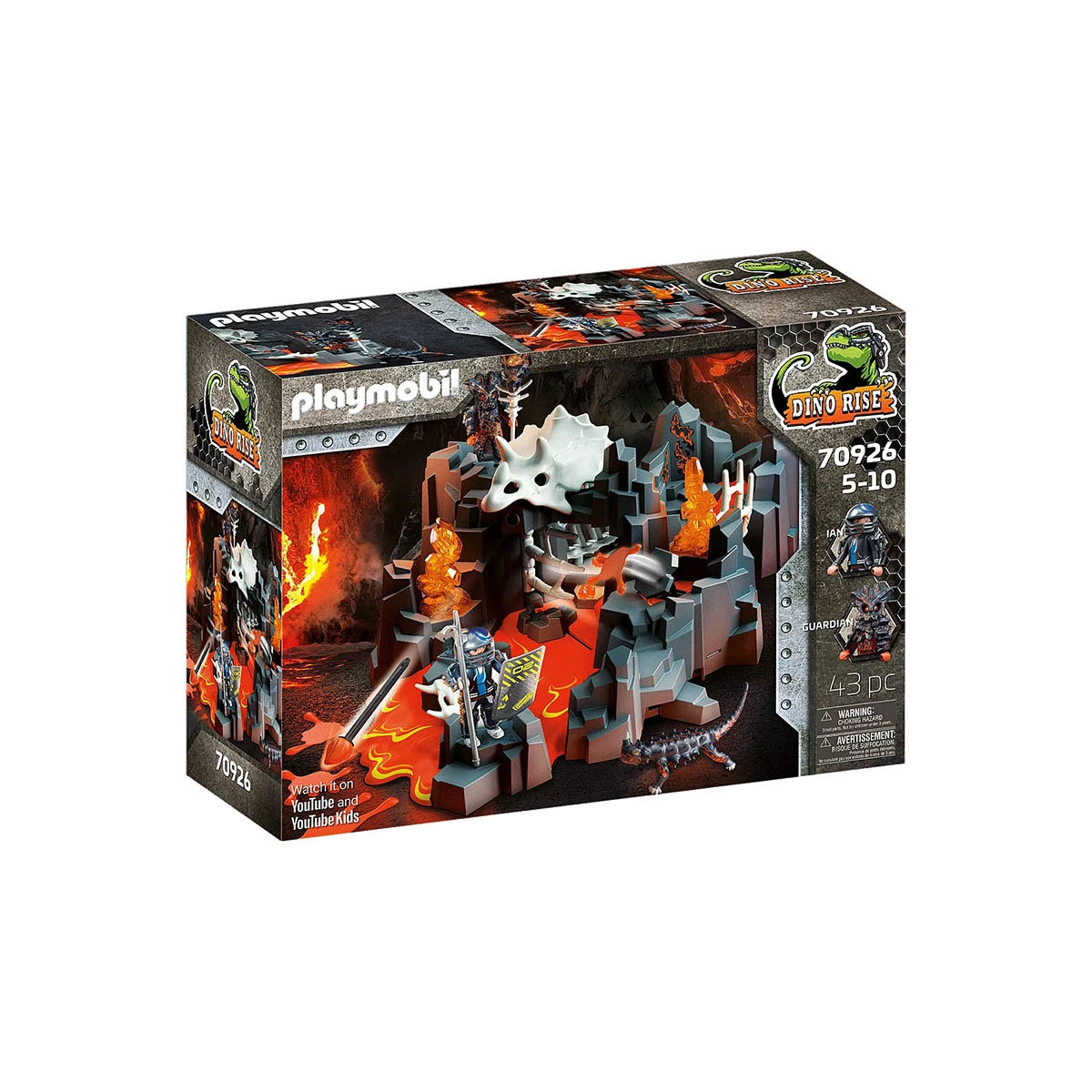 Playmobil - Guardião Da Mina De Lava - Dino Rise - 70926 Playmobil - Guardião Da Mina De Lava - Dino Rise - 70926