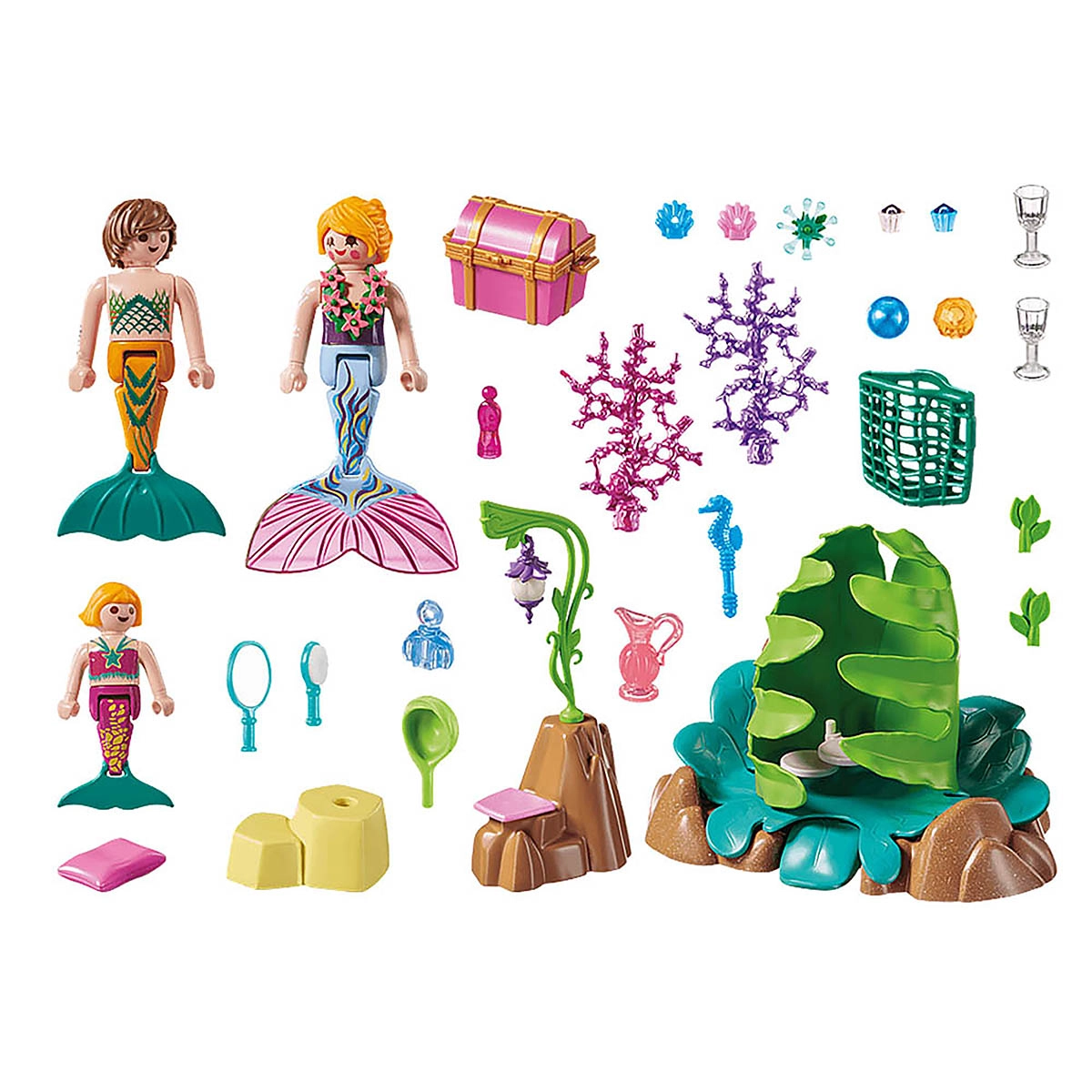Playmobil - Lounge Coral De Sereias - Magic - 70368 Playmobil - Lounge Coral De Sereias - Magic - 70368