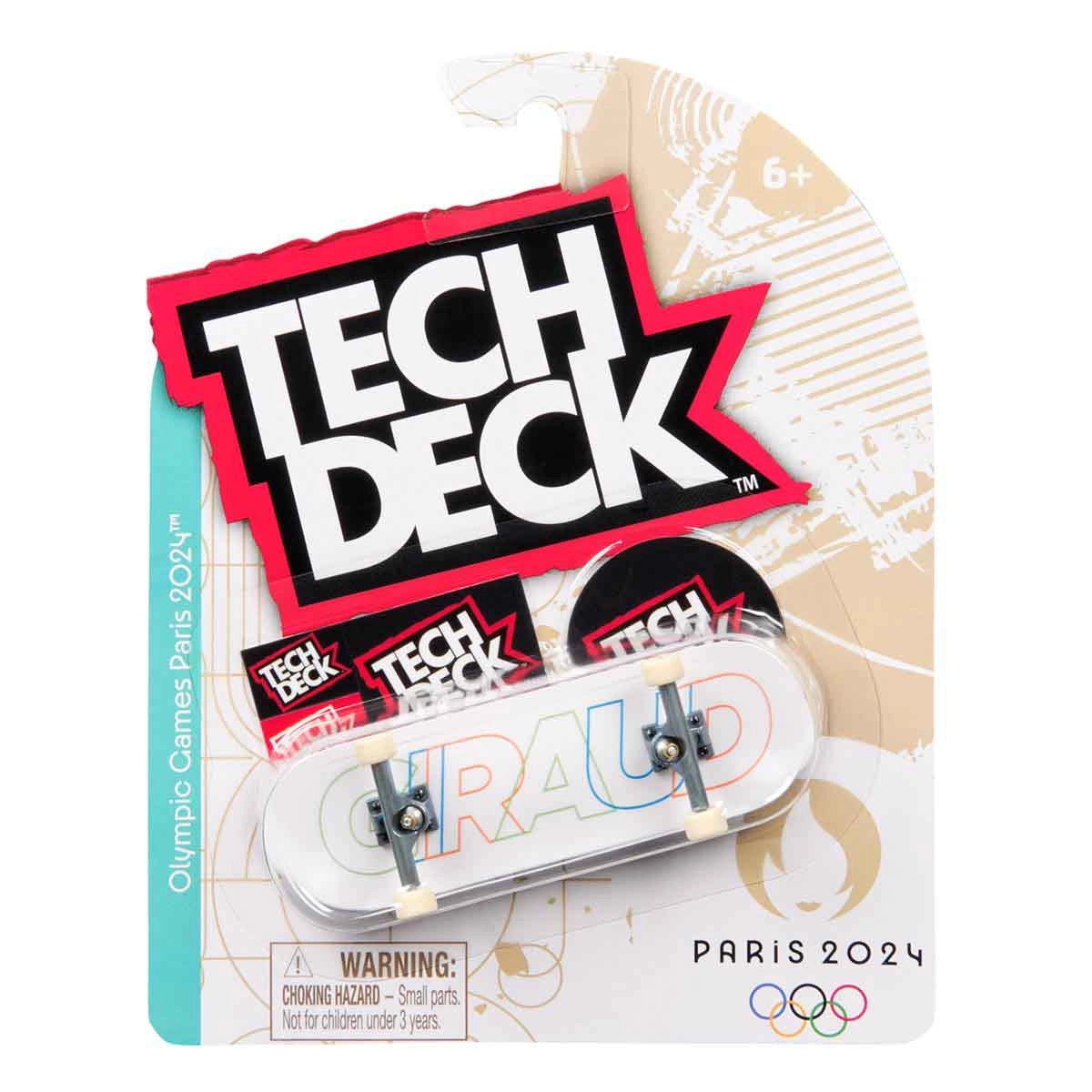 Skate De Dedo Aurélien Giraud Coleção Paris 2024 - Tech Deck