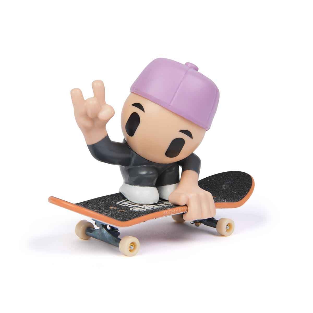 Skate De Dedo E Boneco Sk8 Crew (Boné Lilás) 96Mm Tech Deck Skate De Dedo E Boneco Sk8 Crew (Boné Lilás) 96Mm Tech Deck