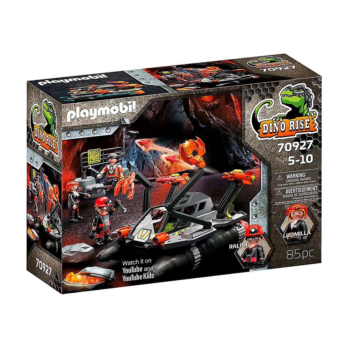 Playmobil - Exército De Demolição - Dino Rise - 70927 Playmobil - Exército De Demolição - Dino Rise - 70927
