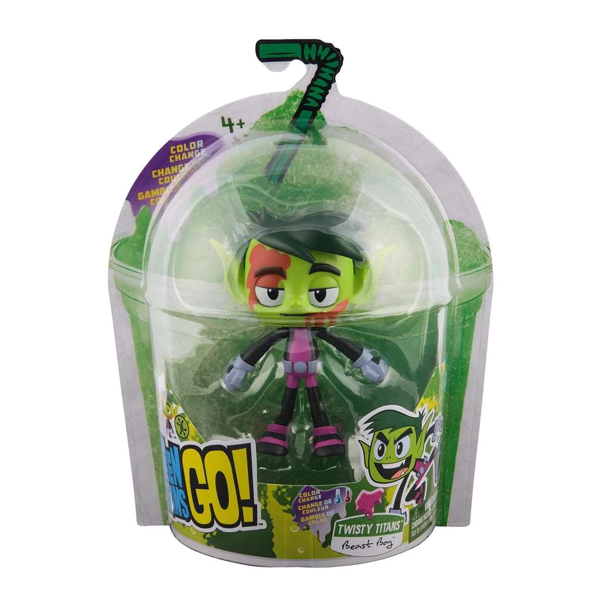 Boneco Articulada Mutano Color Change 10Cm - Jovens Titãs