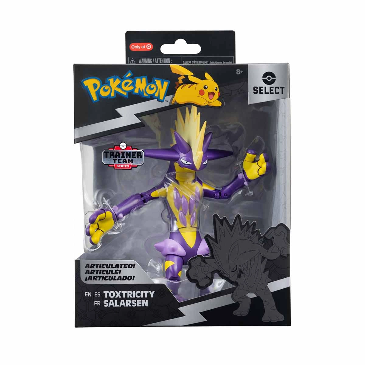 Boneco Super Articulado Toxtricity De 15Cm - Pokémon