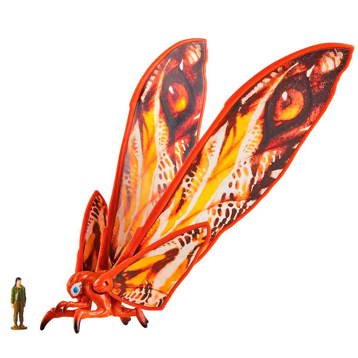Boneca Mothra de 17cm com Jia - Godzilla Novo Imperio