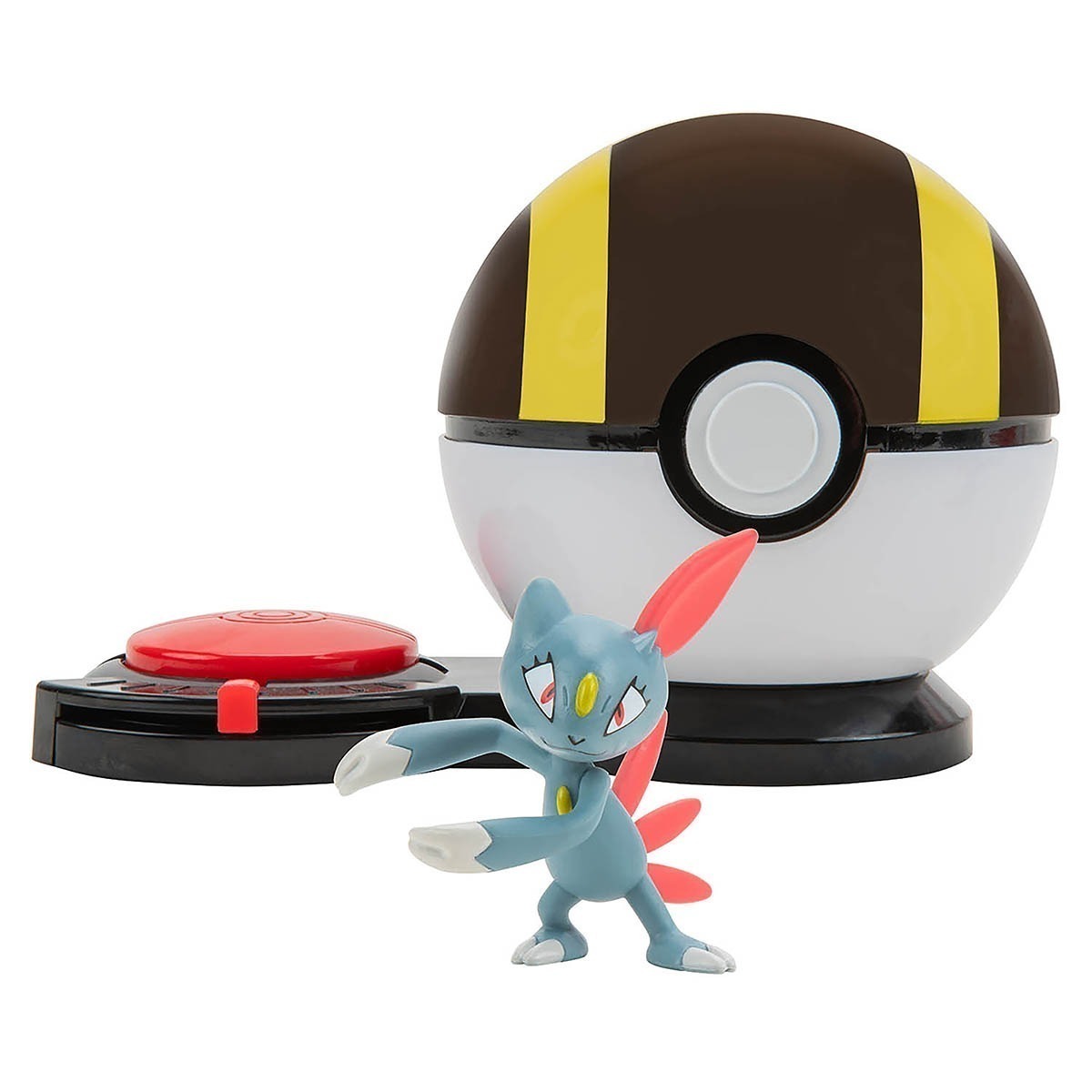 Pokemon - Figura 5Cm Ataque Surpresa - Sneasel + Ultra Ball