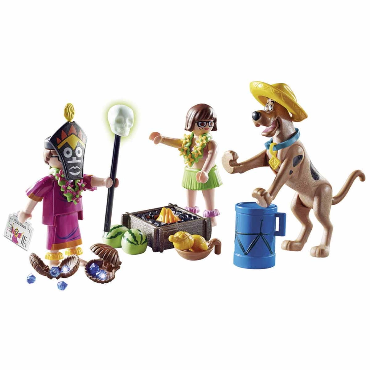 Playmobil - Aventura Com O Bruxo - Scooby-Doo! - 70707 Playmobil - Aventura Com O Bruxo - Scooby-Doo! - 70707