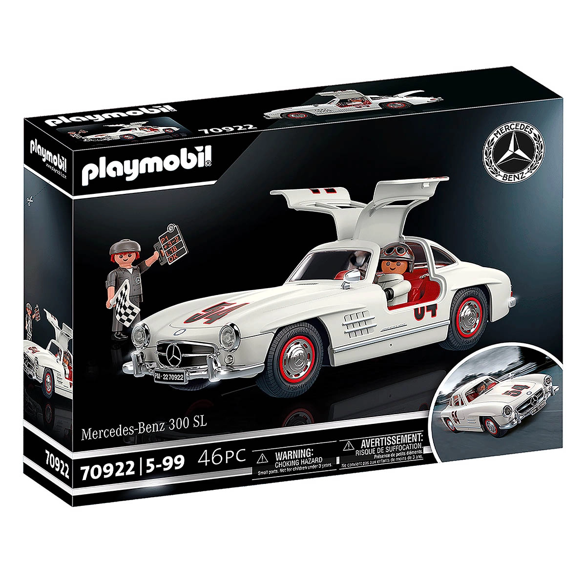 Playmobil - Mercedes-Benz 300 Sl - Mercedes-Benz - 70922 Playmobil - Mercedes-Benz 300 Sl - Mercedes-Benz - 70922
