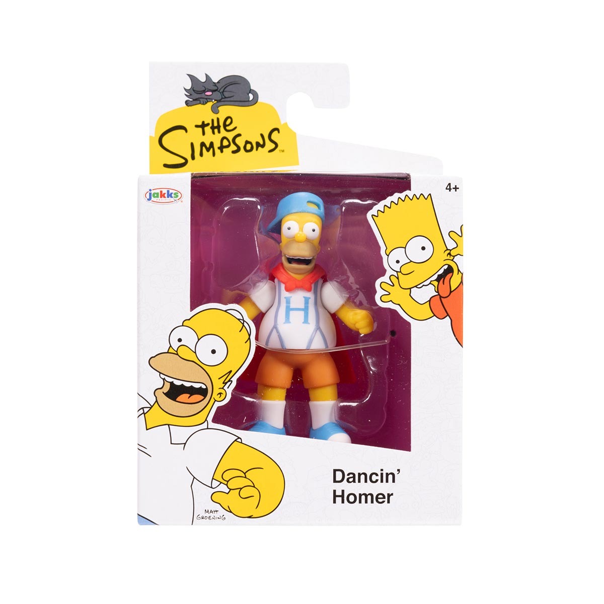 Boneco Homer Dançarino de 7cm - Os Simpsons