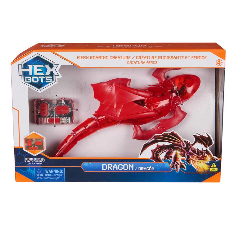 Dragão Vermelho Com Controle Remoto - Hexbug
