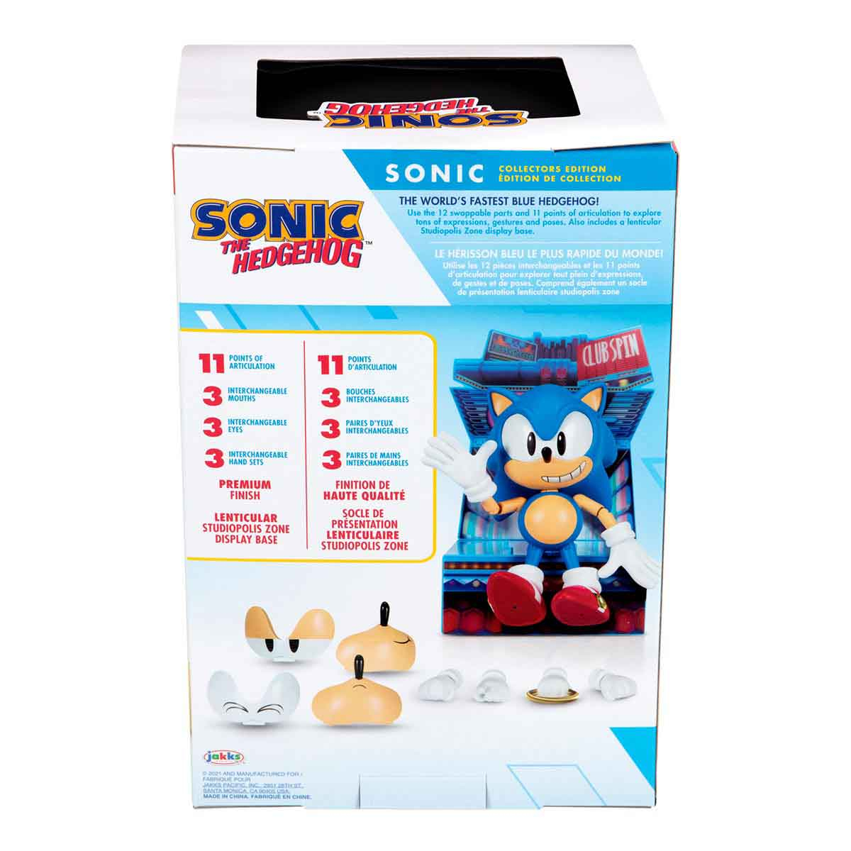 Boneco Sonic De 15Cm Edição De Colecionador - Sonic Boneco Sonic De 15Cm Edição De Colecionador - Sonic