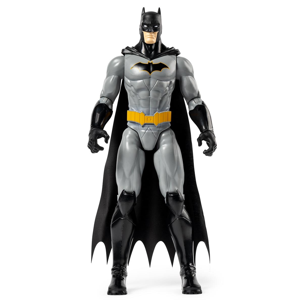 Boneco Batman com Capa Preta   De 30Cm - Batman