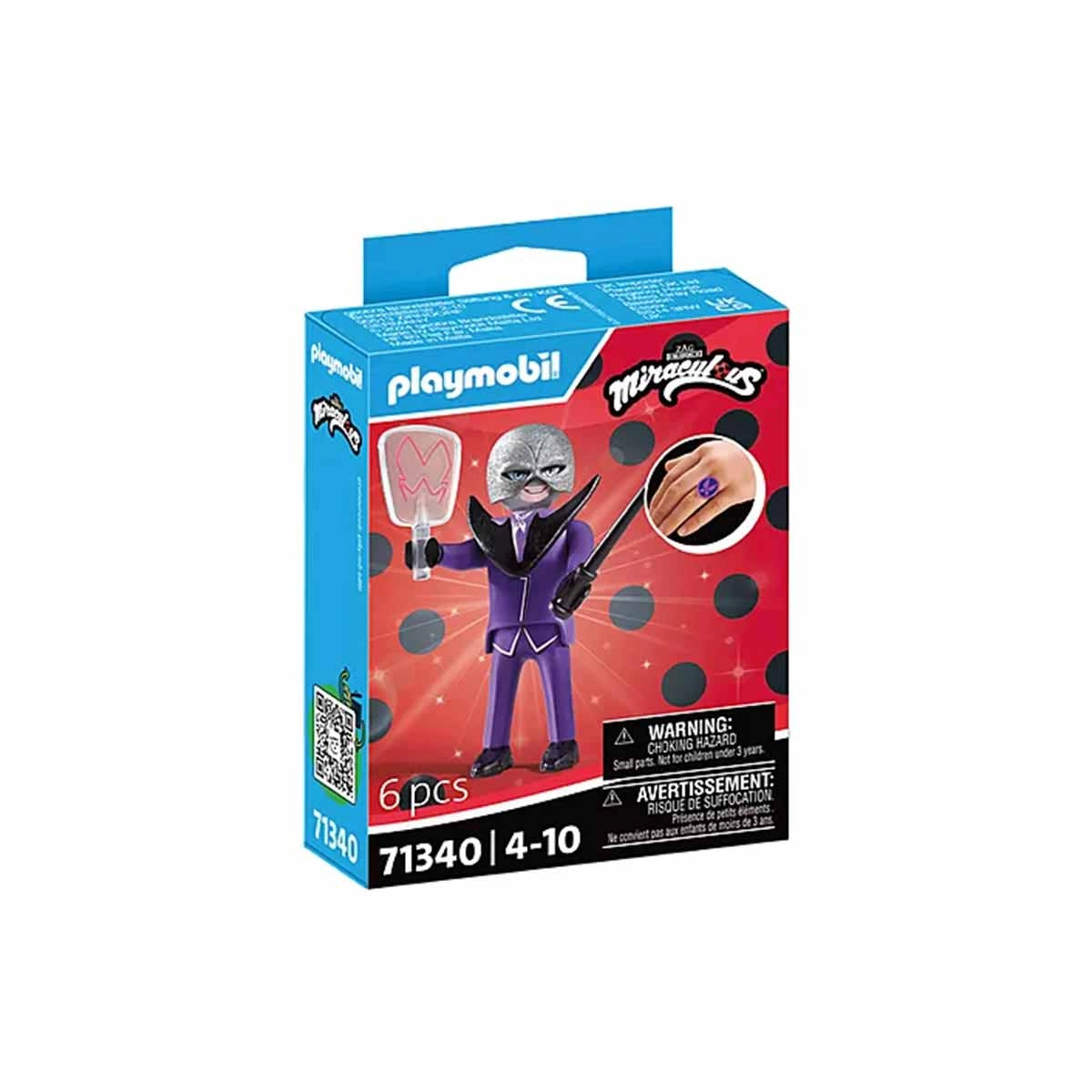 Hawk Moth - Playmobil Miraculous 71340 Hawk Moth - Playmobil Miraculous 71340