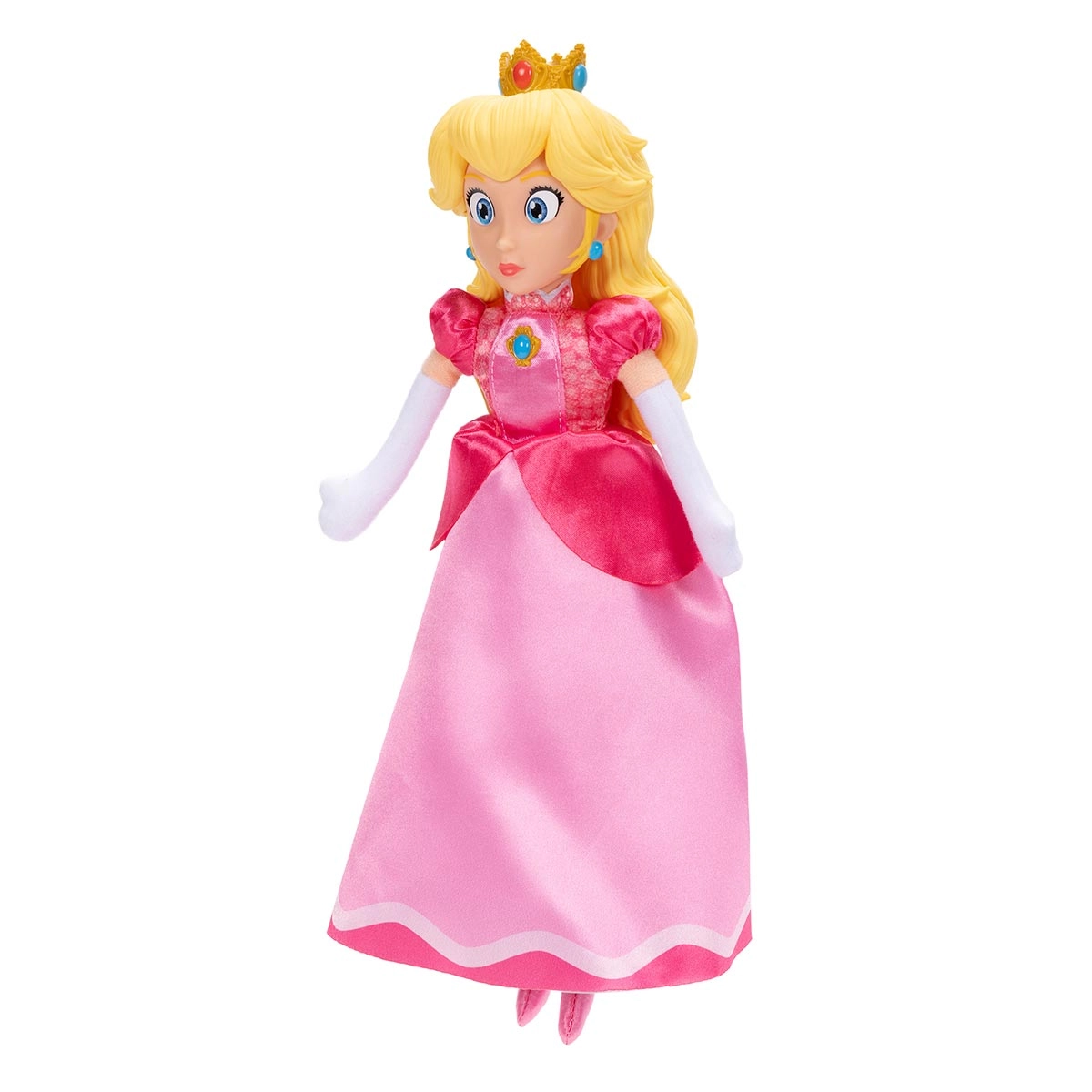 Pelúcia Princesa Peach de 22cm - Super Mario Filme