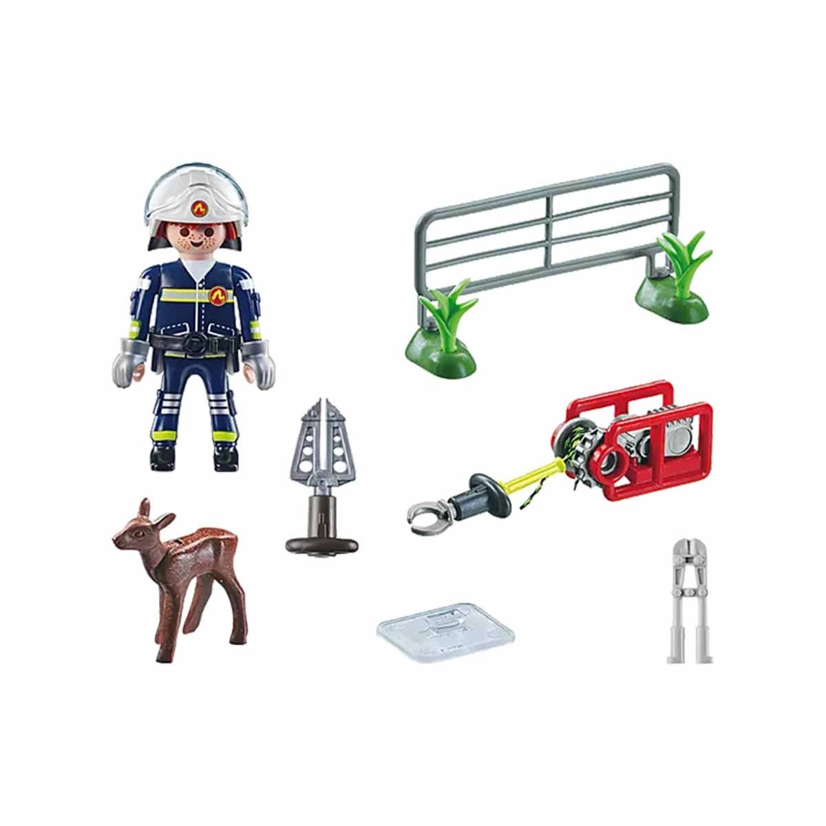 Missão Resgate De Animais - Playmobil Action Heroes 71467 Missão Resgate De Animais - Playmobil Action Heroes 71467