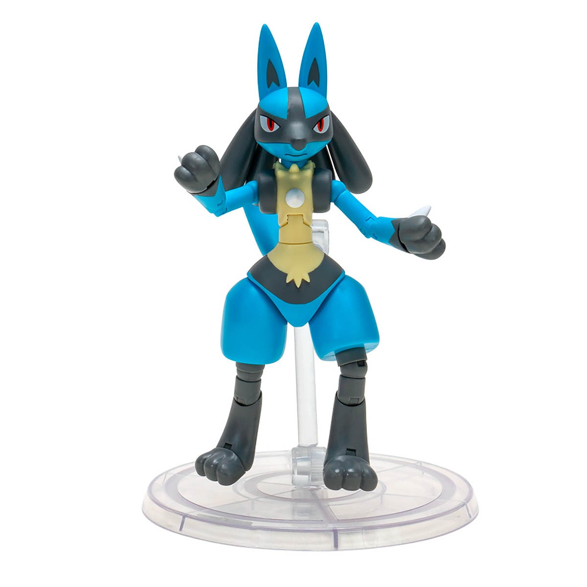 Pokemon - Boneco Articulado De 15Cm - Lucario Pokemon - Boneco Articulado De 15Cm - Lucario