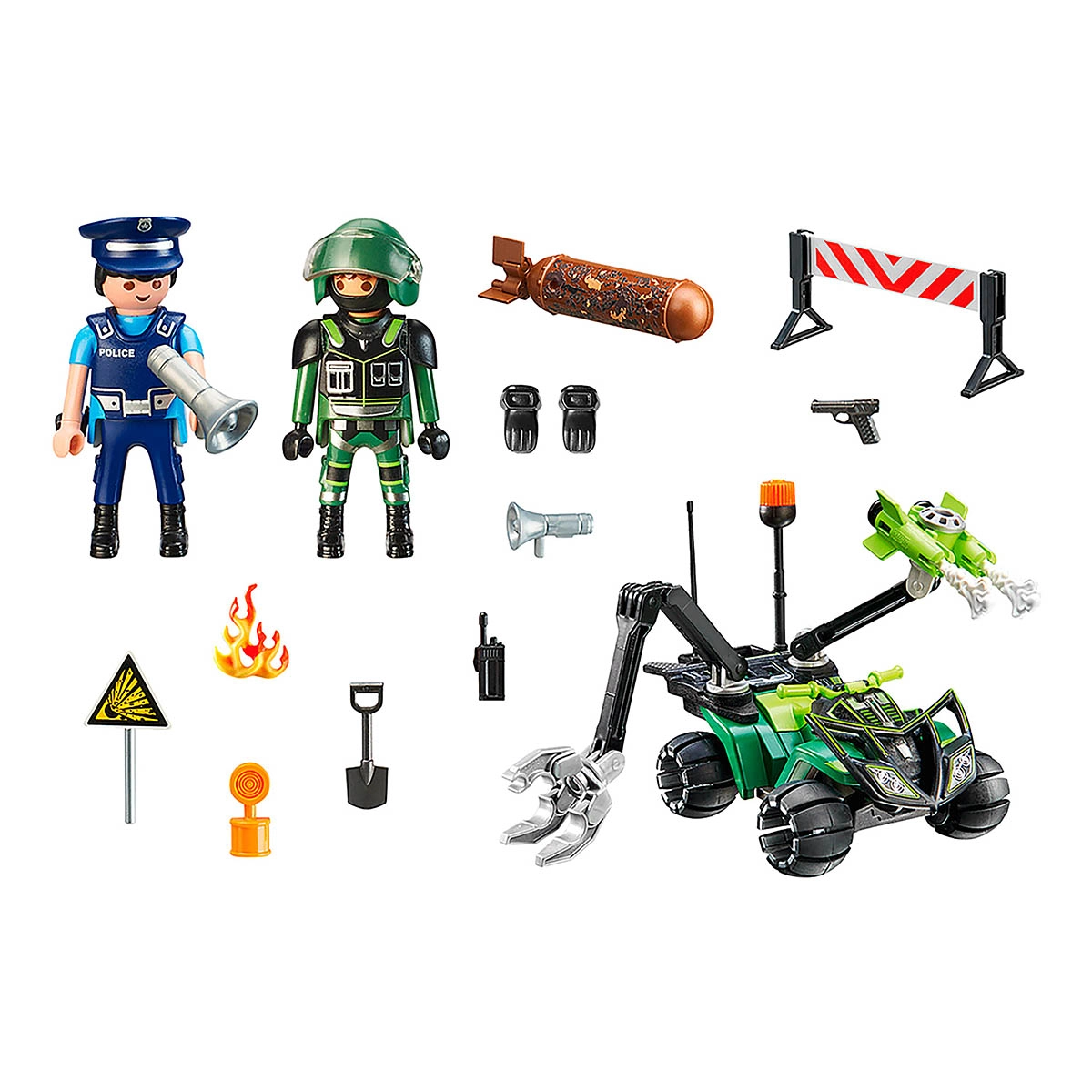 Playmobil - Treinamento Policial - City Action - 70817 Playmobil - Treinamento Policial - City Action - 70817