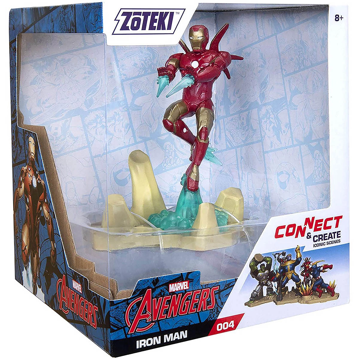 Zoteki - Os Vingadores - Homem De Ferro 15 Cm