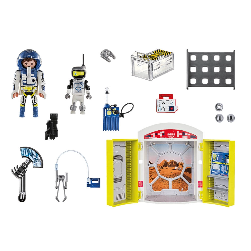 Playmobil - Play Box Missão Marte - Space - 70307 Playmobil - Play Box Missão Marte - Space - 70307