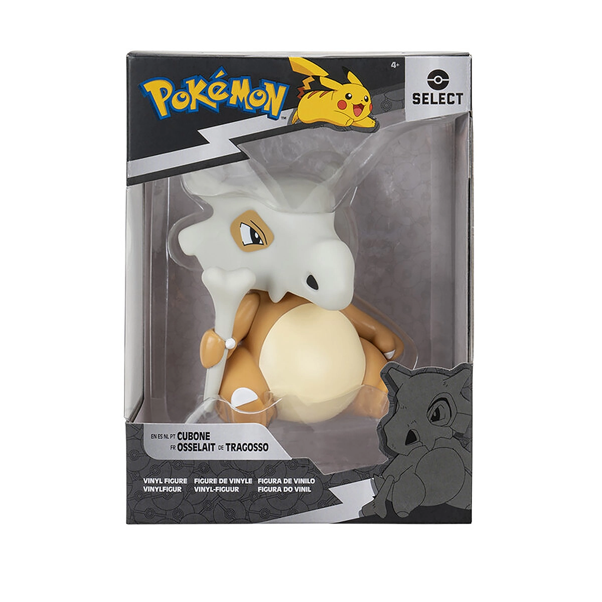 Pokemon - Boneco De 10Cm Vinil - Cubone