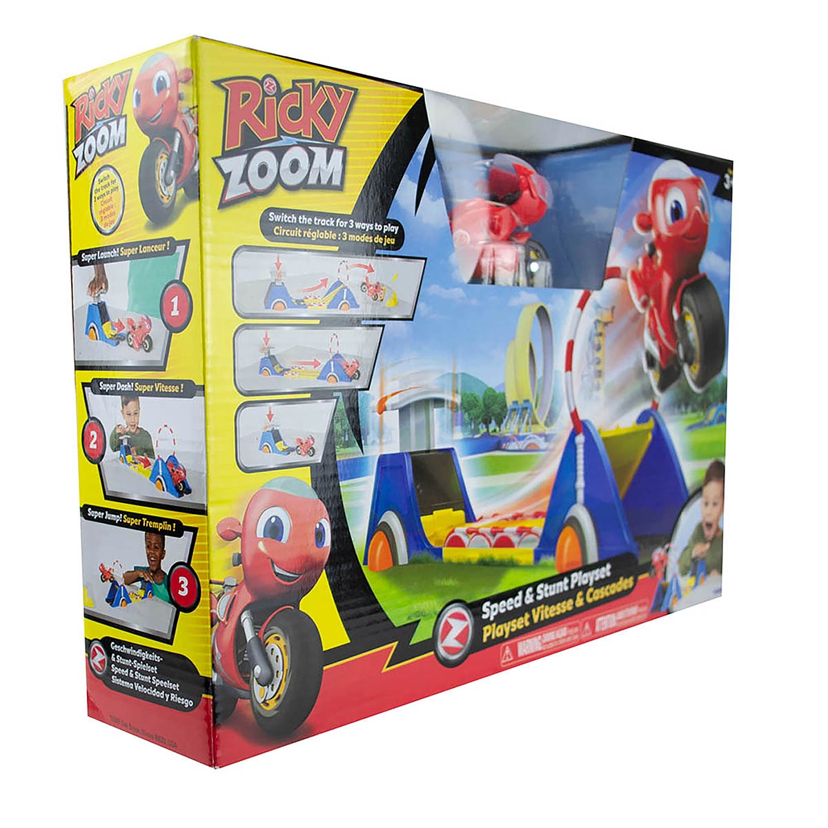 Ricky Zoom - Playset Pista De Lançamento - Ricky Speed