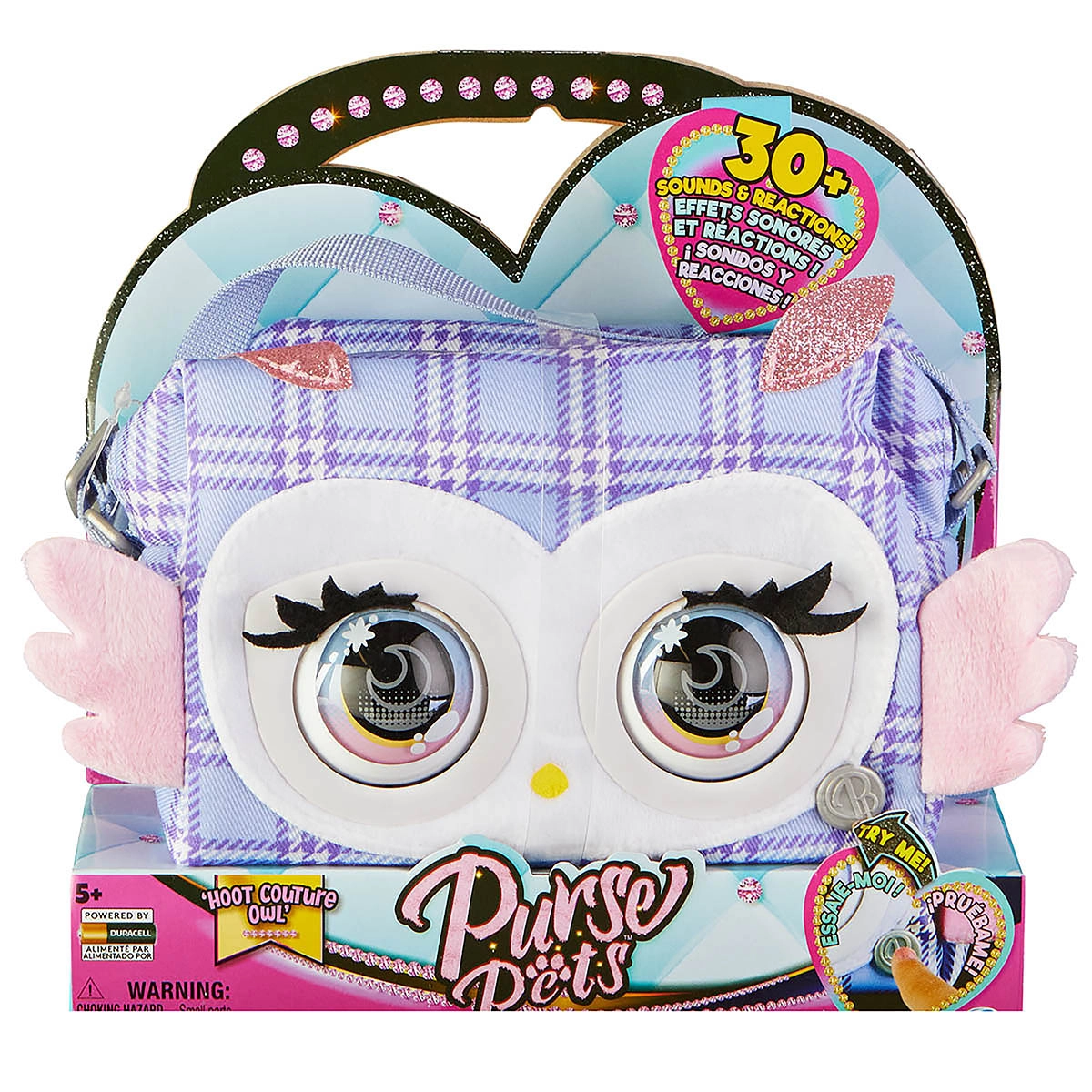 Purse Pets - Bolsa Interativa - Hoot Couture Owl
