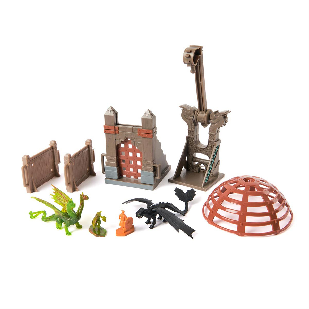Playset Captura de Dragões + Bonecos - Como Treinar O Seu Dragão