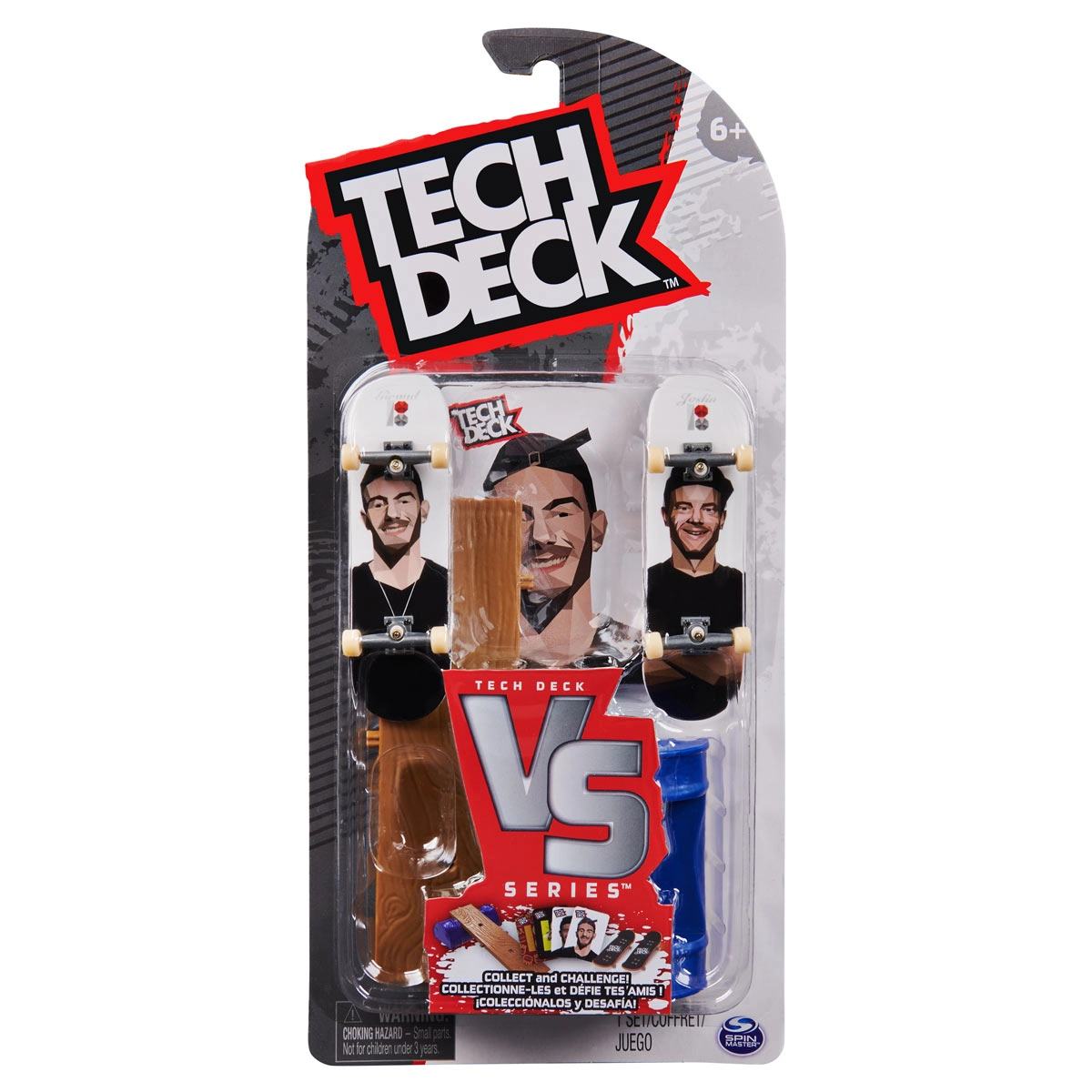 Kit 2 Skate De Dedo Com Obstáculo Planb - Tech Deck