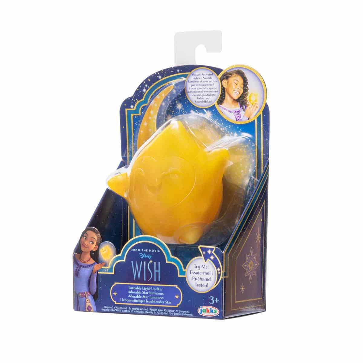 Estrela Dos Desejos Com Luz E Som - Wish