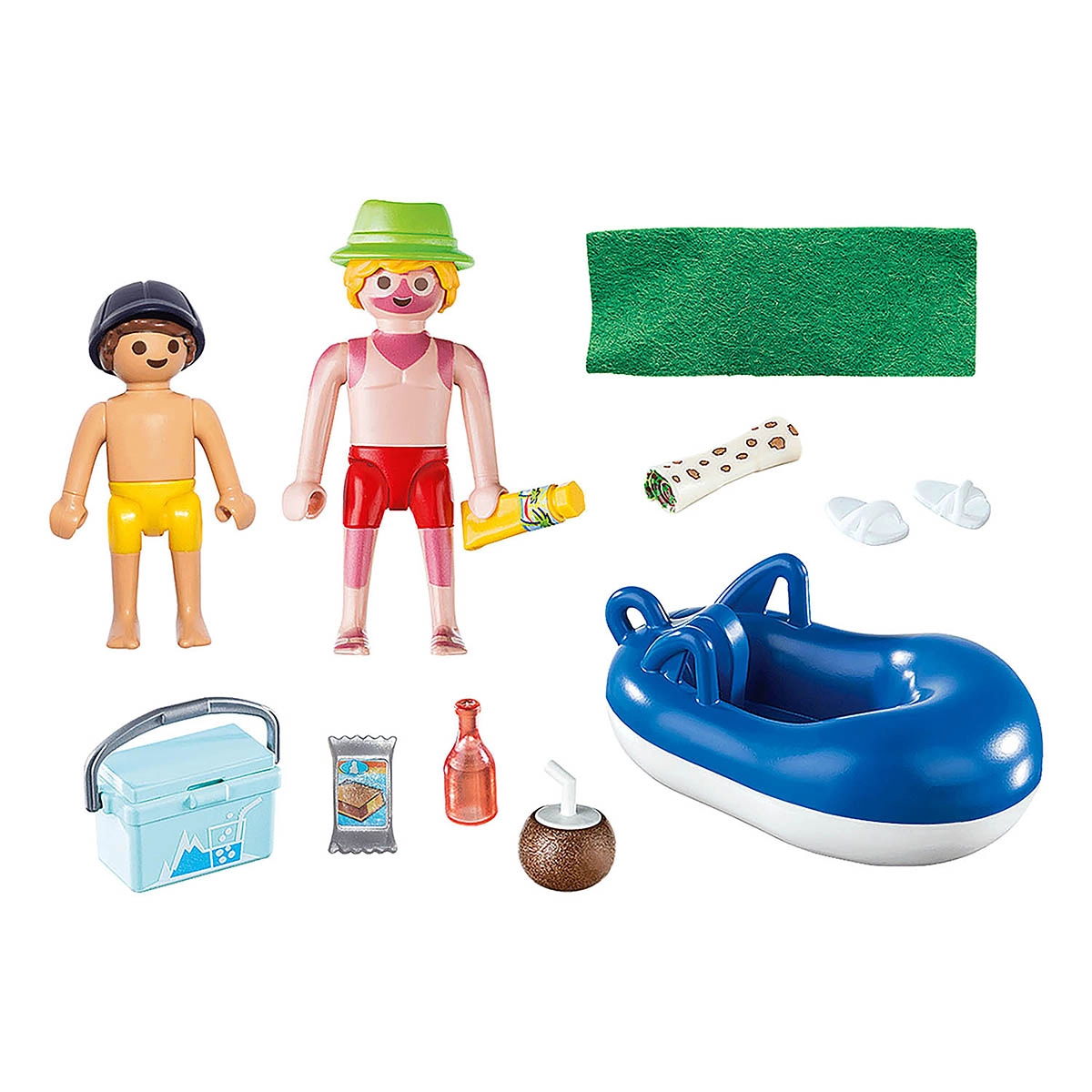 Playmobil - Nadador Queimado De Sol - Family Fun - 70112 Playmobil - Nadador Queimado De Sol - Family Fun - 70112