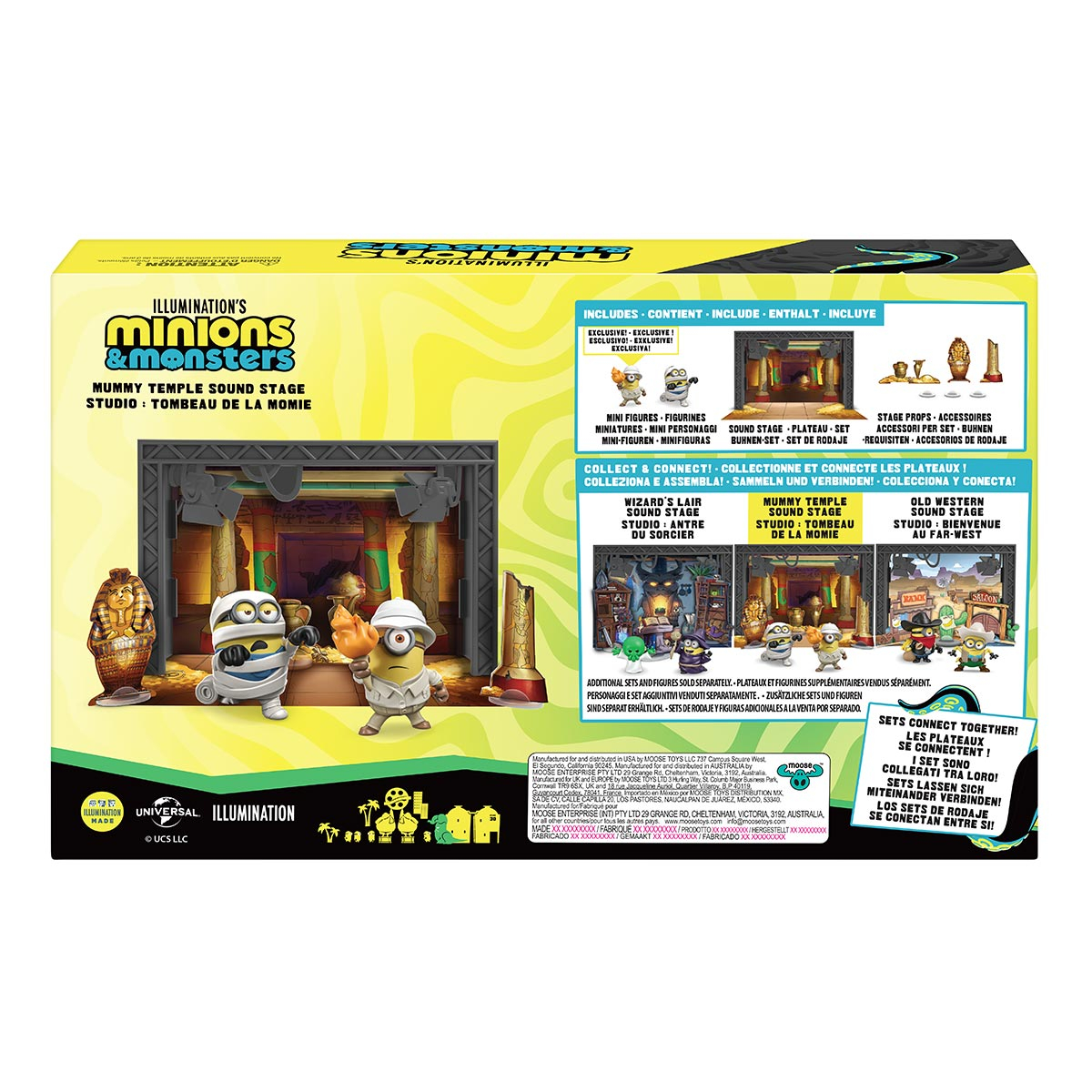 Cenário Velho Oeste com 2 Bonecos - Minions & Monstros