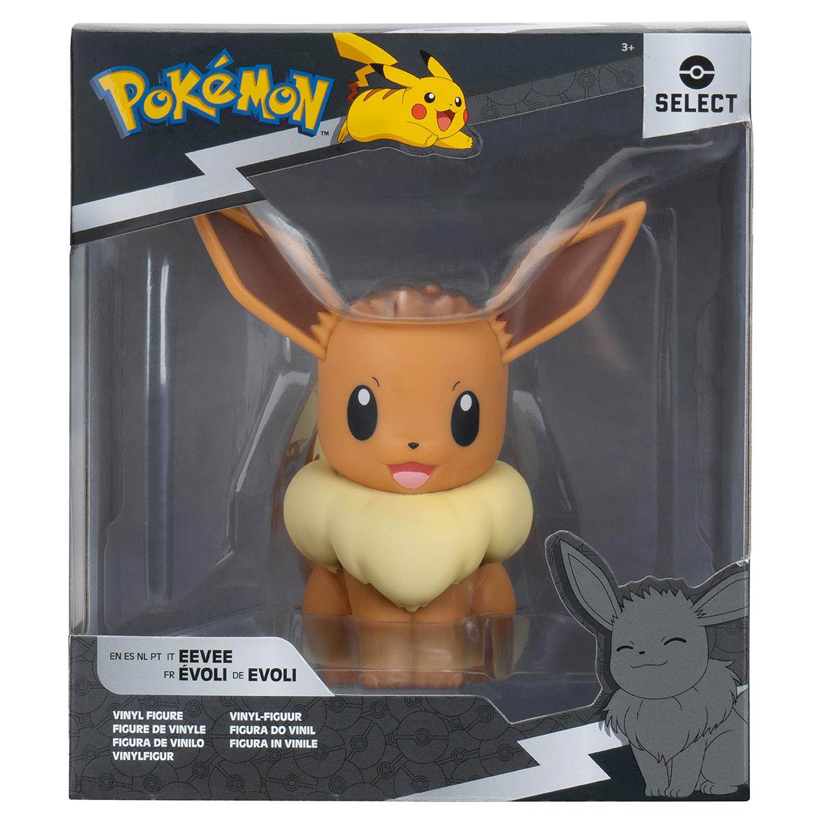 Boneco Eevee De Vinil 11Cm - Pokémon