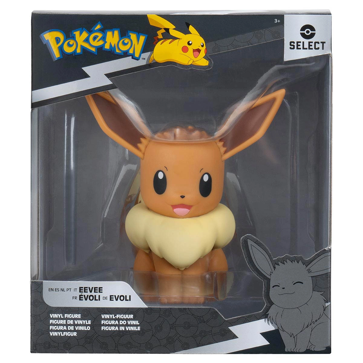 Boneco Eevee De Vinil 11Cm - Pokémon