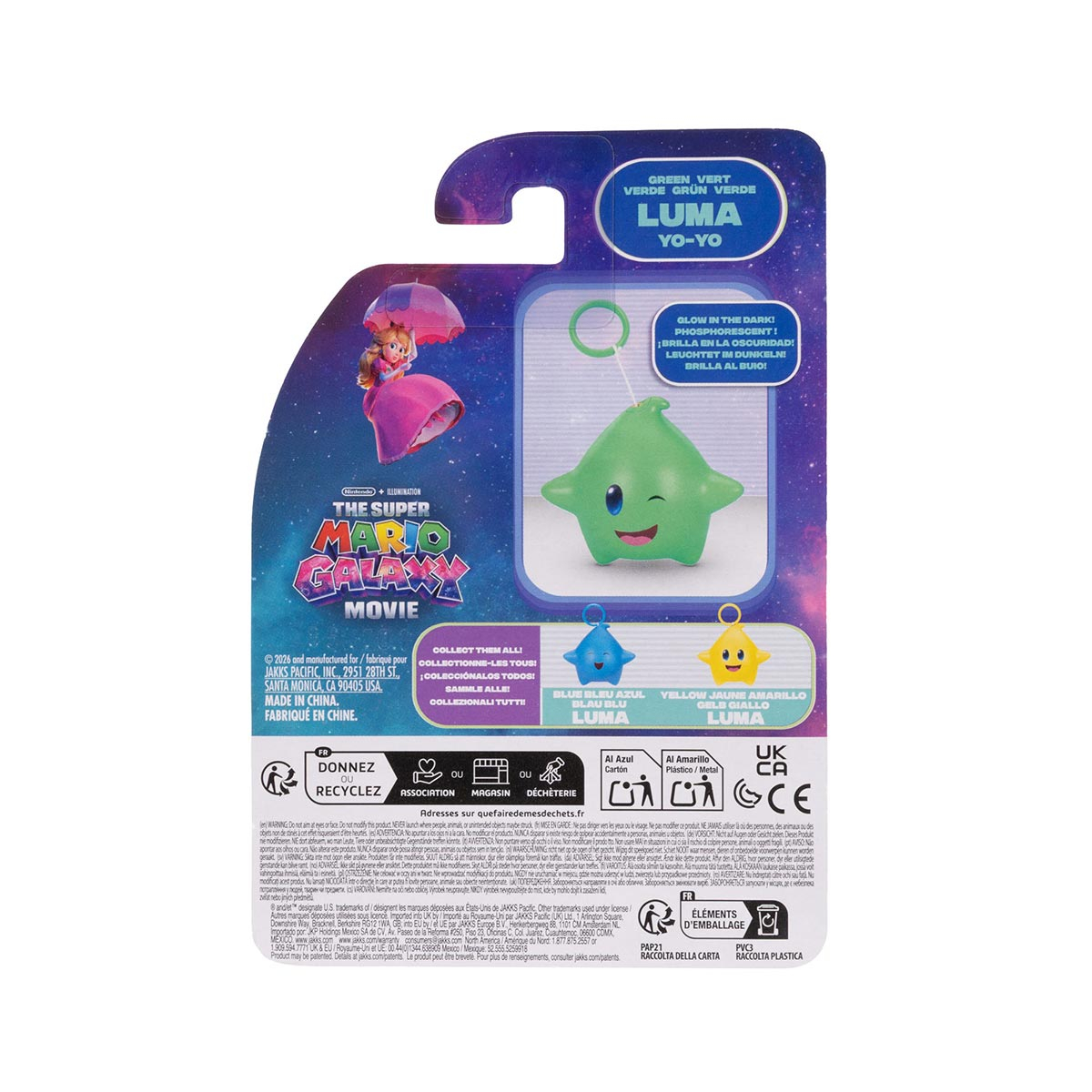 Ioio Estrela Azul Luma - Super Mario Galaxy, O Filme