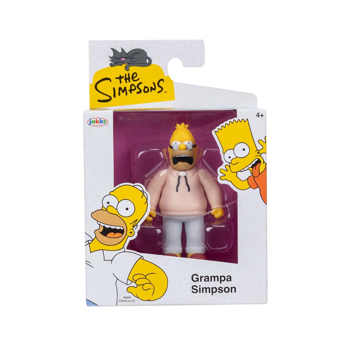 Boneco Vovô Simpson de 7cm - Os Simpsons