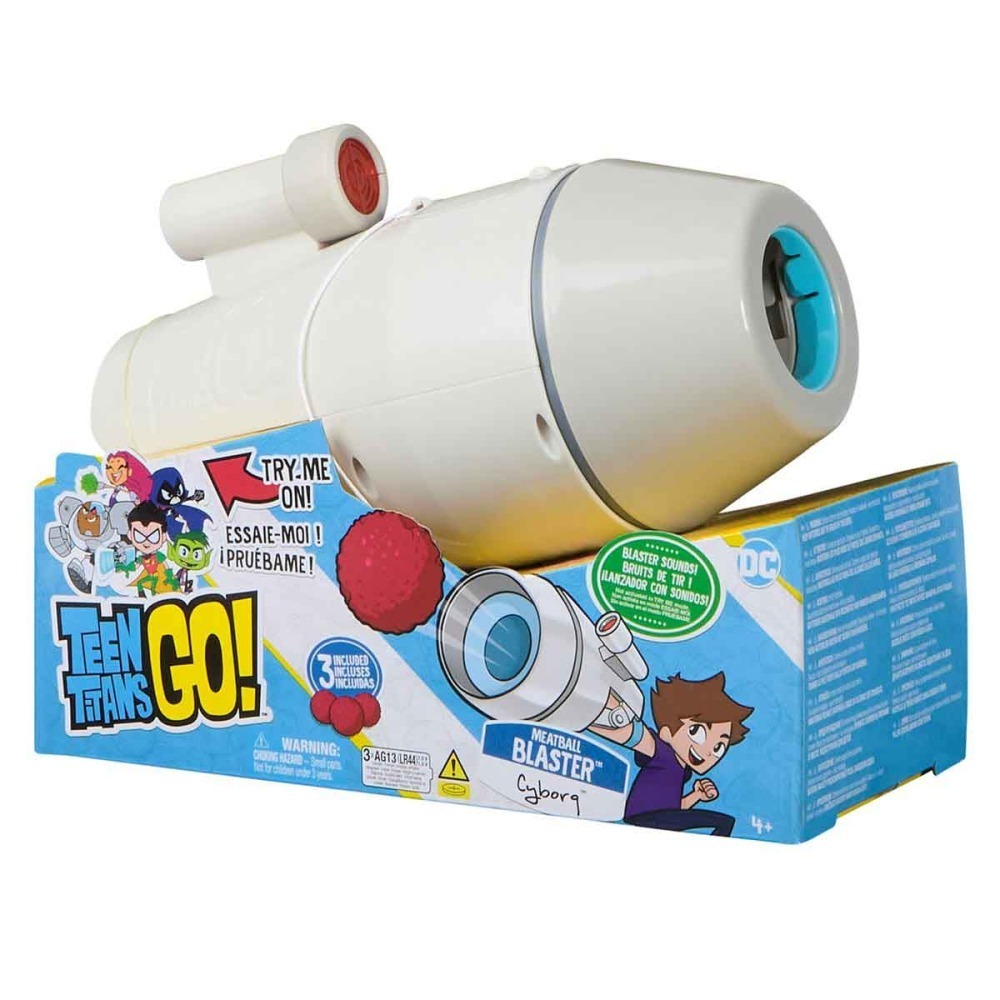 Lançador De Almôndegas Do Ciborgue - Os Jovens Titãs