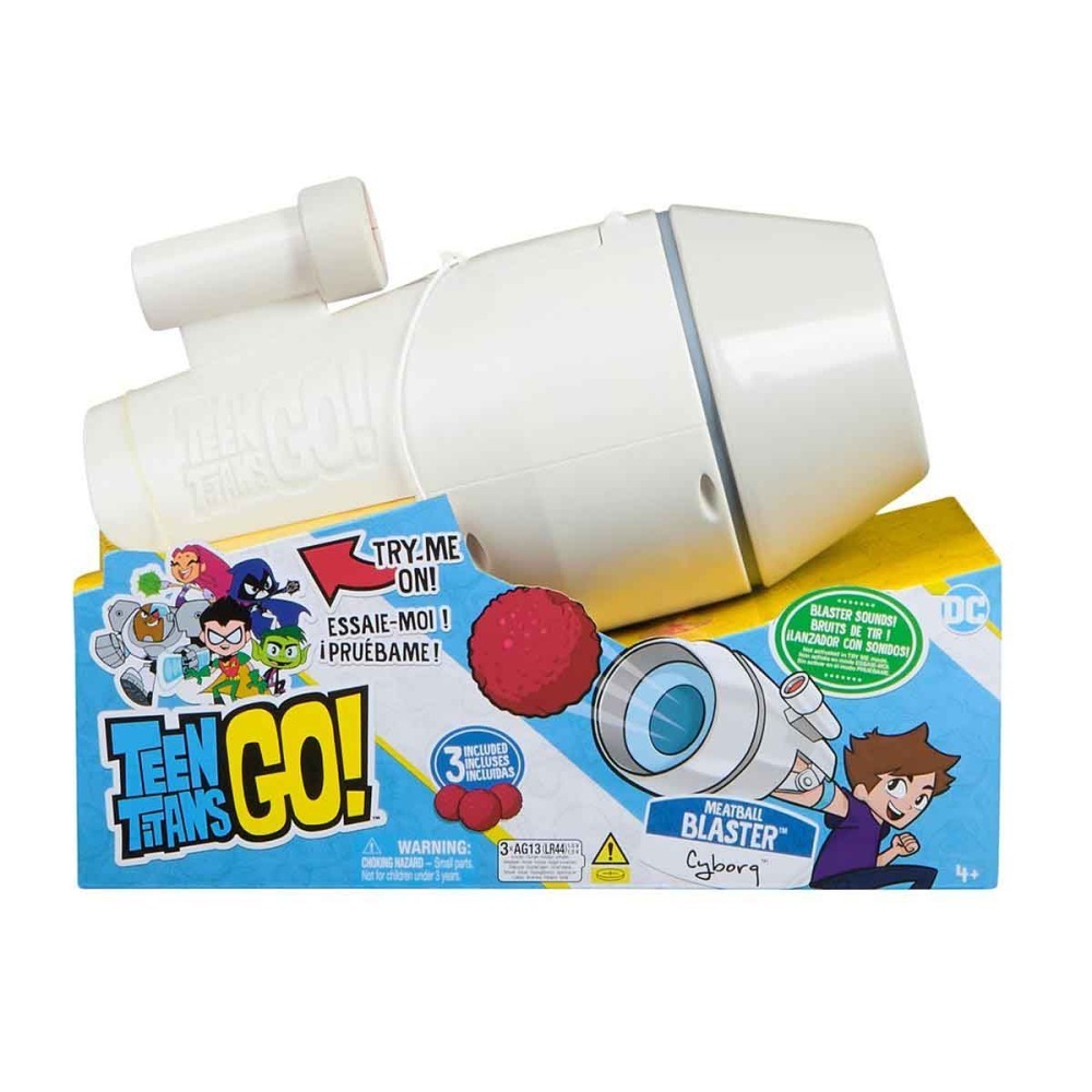 Lançador De Almôndegas Do Ciborgue - Os Jovens Titãs