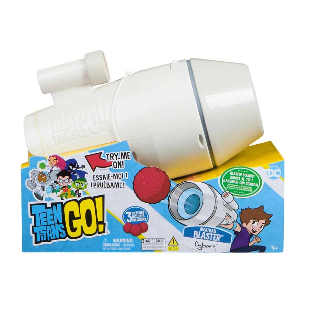Lançador De Almôndegas Do Ciborgue - Os Jovens Titãs
