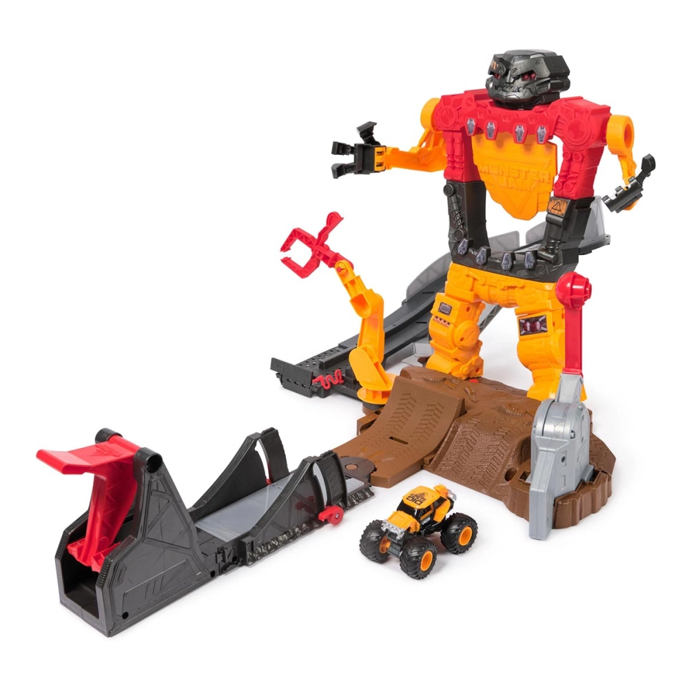 Monster Jam - Playset Smashbot Com Veiculo 1:64