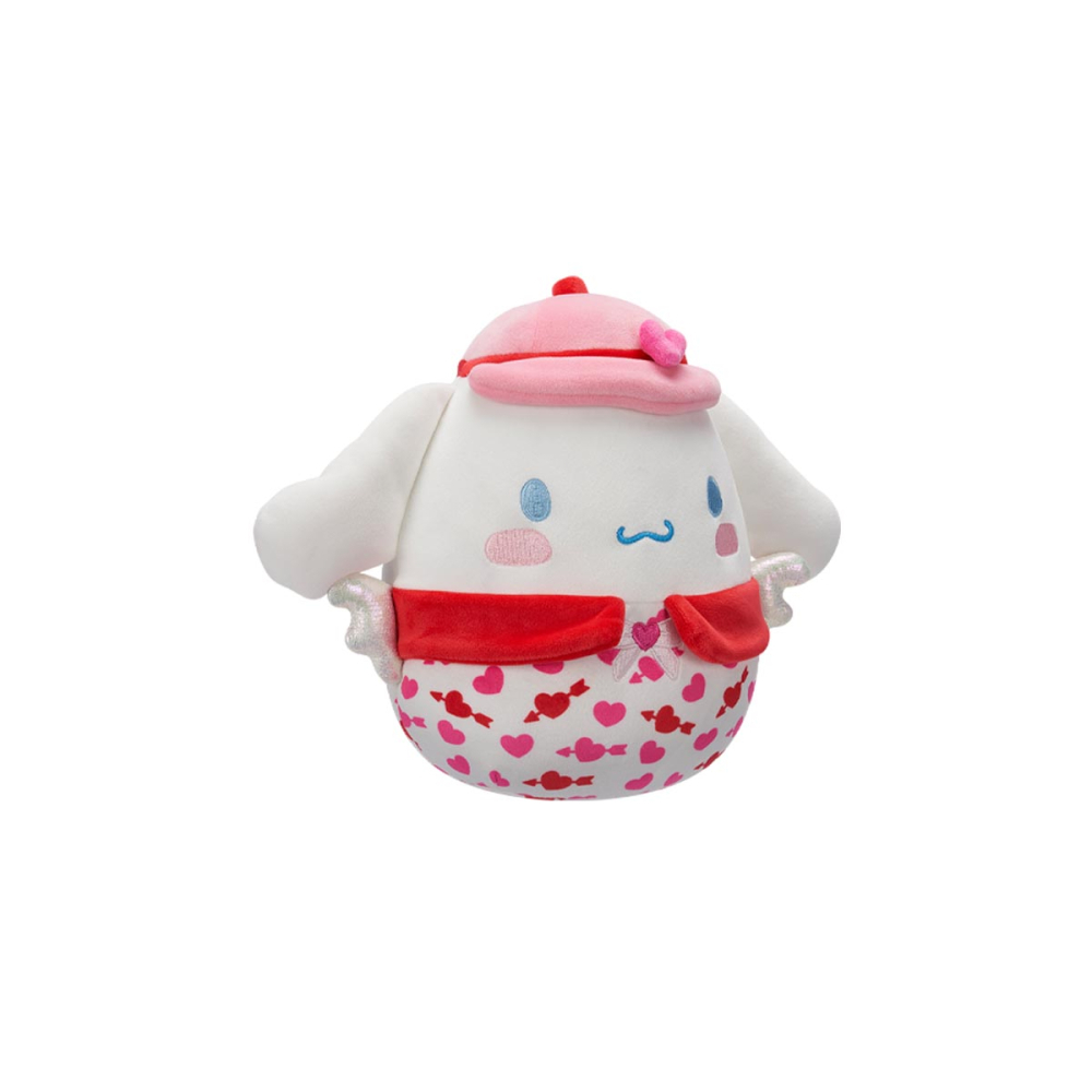 Pelúcia Cinnamoroll (Corações) 20Cm - Squishmallows Sanrio Pelúcia Cinnamoroll (Corações) 20Cm - Squishmallows Sanrio