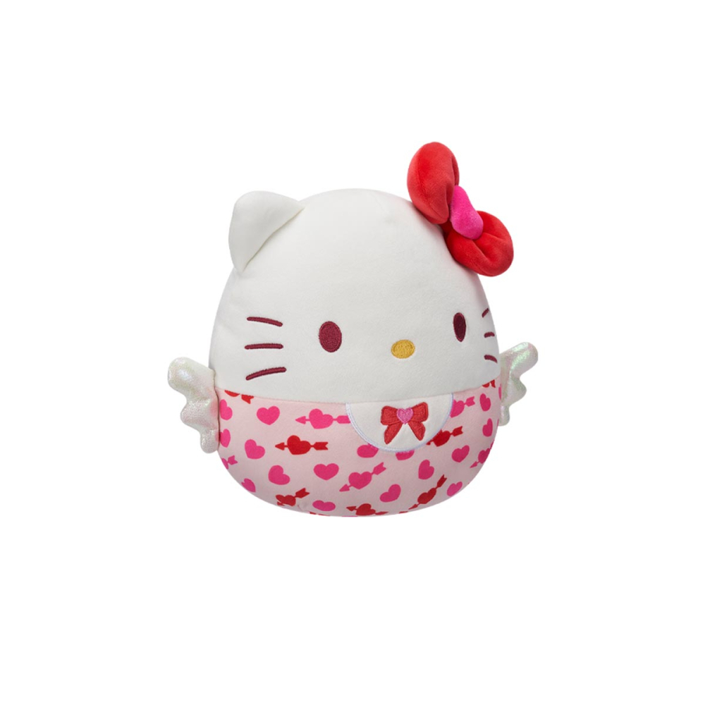 Pelúcia Hello Kitty (Corações) 20Cm - Squishmallows Sanrio