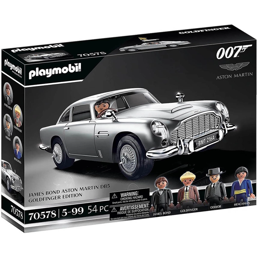 Playmobil - James Bond Db5 Goldfinger Edition - Aston Martin - 70578 Playmobil - James Bond Db5 Goldfinger Edition - Aston Martin - 70578