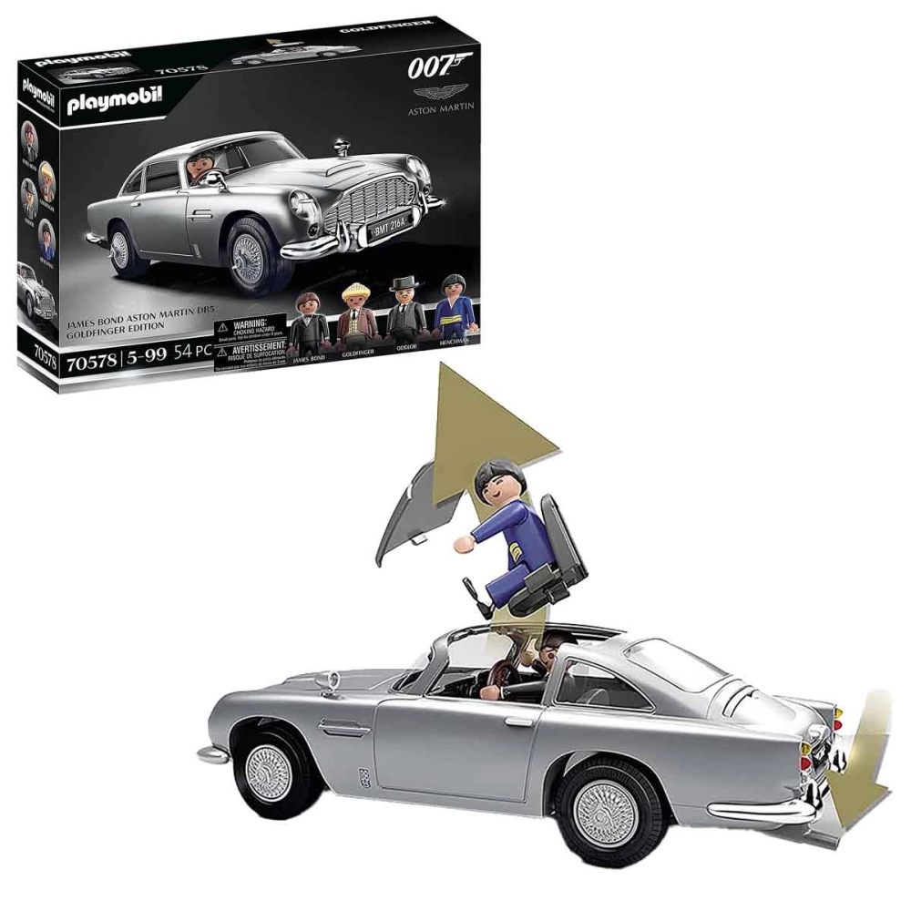 Playmobil - James Bond Db5 Goldfinger Edition - Aston Martin - 70578 Playmobil - James Bond Db5 Goldfinger Edition - Aston Martin - 70578