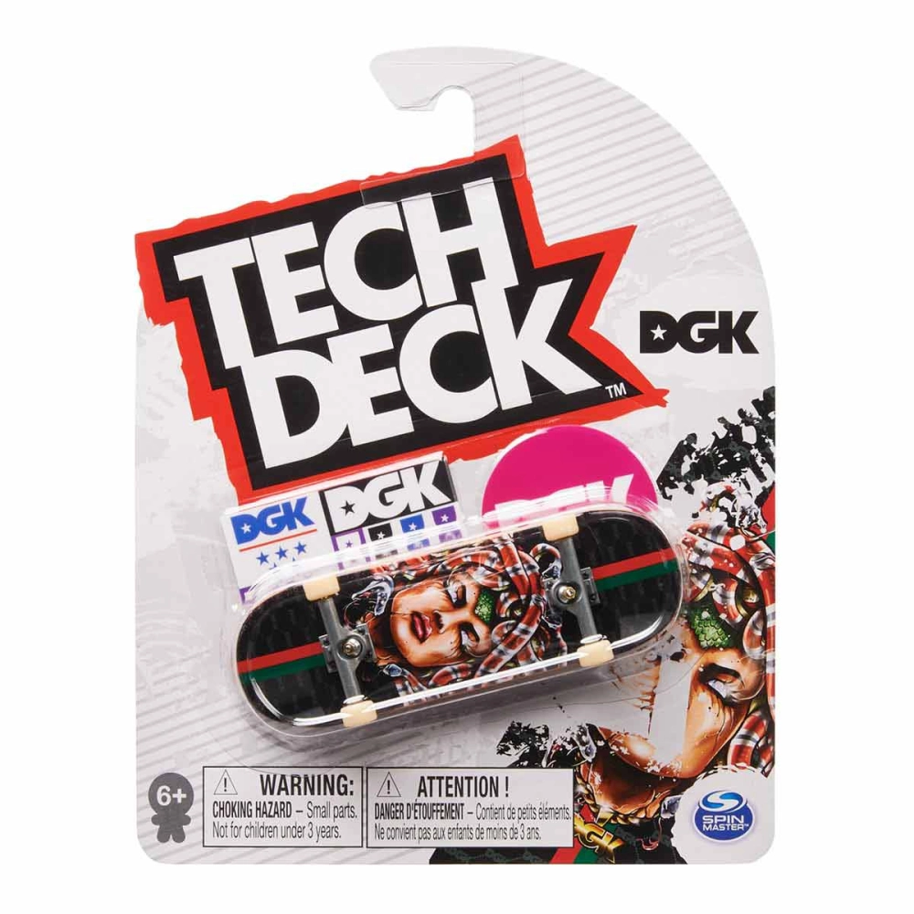 Skate De Dedo 96Mm - Dgk Medusa - Tech Deck
