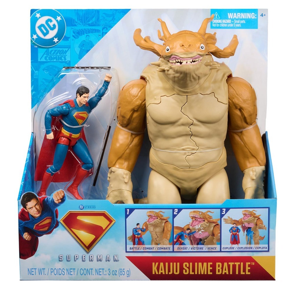 Superman O Filme - Pack De Batalha Kaiju 15cm