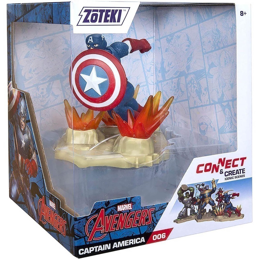 Zoteki - Os Vingadores - Capitão América 15 Cm