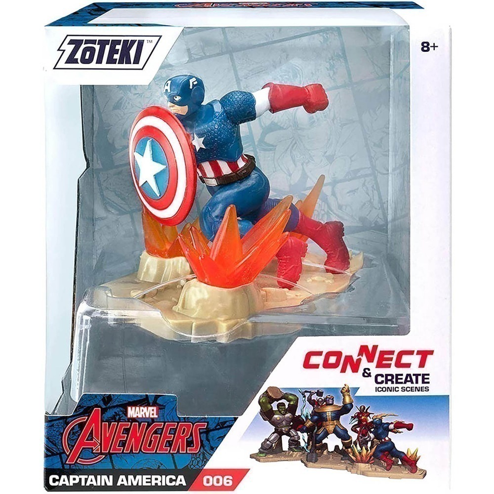 Zoteki - Os Vingadores - Capitão América 15 Cm